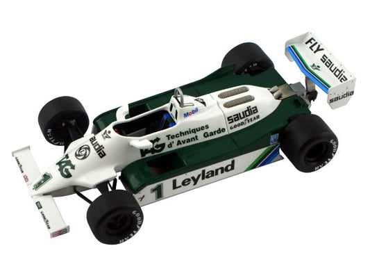 Tameo - SLK064 Williams FW 07C Ford - 1981 - White Metal Car Kit - Scale 1:43, Made in Italy