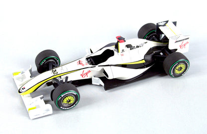 Tameo - SLK068 Brawn GP BGP-01 Mercedes - 2009 - White Metal Car Kit - Scale 1:43, Made in Italy