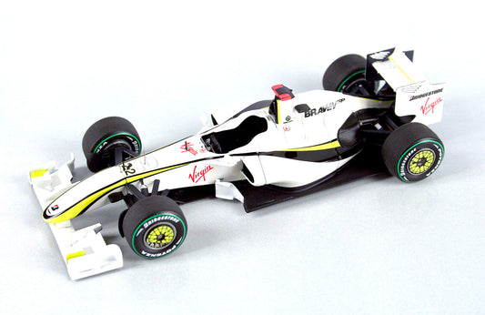 Tameo - SLK068 Brawn GP BGP-01 Mercedes - 2009 - White Metal Car Kit - Scale 1:43, Made in Italy