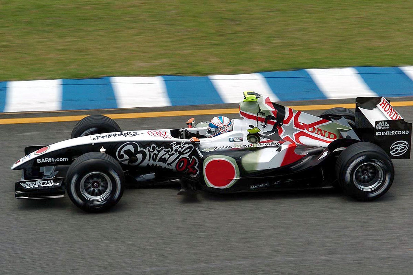 Tameo - SLK084 Bar 006 Honda - 2004 Brazilian G.P. "Practice Session Car" - White Metal Car Kit - Scale 1:43, Made in Italy