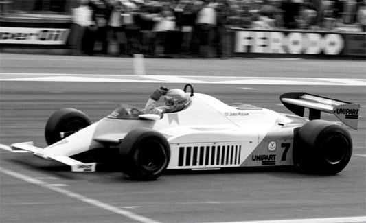 Tameo - SLK085 McLaren MP4/1 - 1981 - White Metal Car Kit - Scale 1:43, Made in Italy