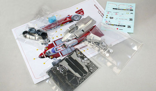 Tameo - SLK089 Alfa Romeo 179 - 1979 - White Metal Car Kit - Scale 1:43, Made in Italy