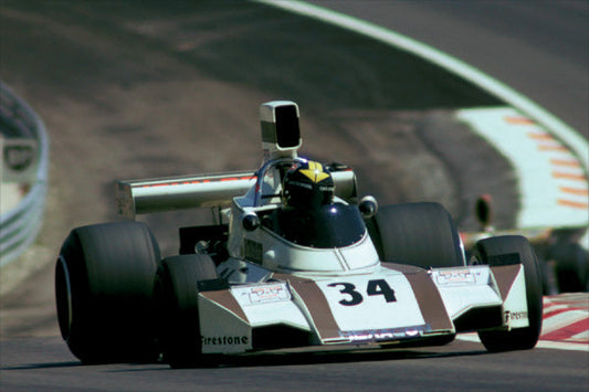 Tameo - SLK091 Brabham BT-42/3 Ford Cosworth - 1974 - White Metal Car Kit - Scale 1:43, Made in Italy