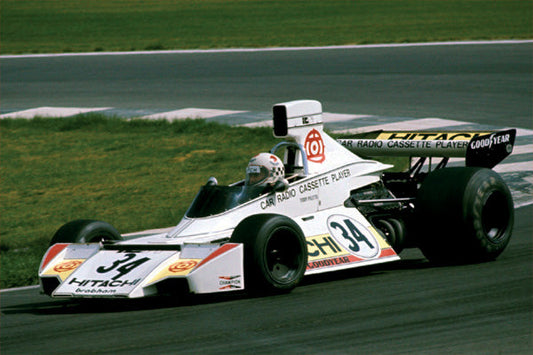 Tameo - SLK092 Brabham BT-42/3 Ford Cosworth - 1974 Belgian G.P. - White Metal Car Kit - Scale 1:43, Made in Italy