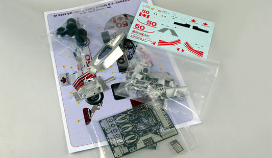 Tameo - SLK093 Brabham BT-42/3 Ford Cosworth - 1974 Canadian G.P. - White Metal Car Kit - Scale 1:43, Made in Italy