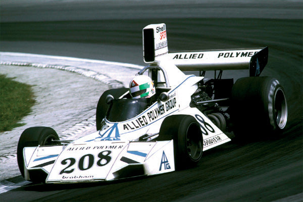 Tameo - SLK094 Brabham BT-42/3 Ford Cosworth - 1974 British G.P. - White Metal Car Kit - Scale 1:43, Made in Italy