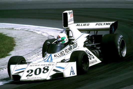 Tameo - SLK094 Brabham BT-42/3 Ford Cosworth - 1974 British G.P. - White Metal Car Kit - Scale 1:43, Made in Italy