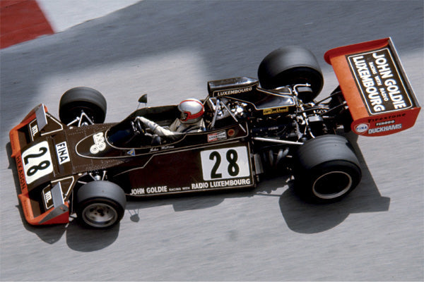 Tameo - SLK095 Brabham BT-42 Ford Cosworth - 1974 Monaco G.P. - White Metal Car Kit - Scale 1:43, Made in Italy