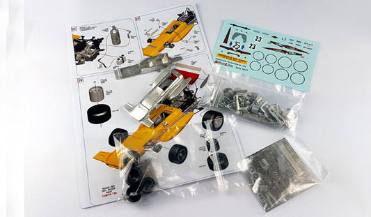 Tameo - SLK102 March 701 Ford - 1970 Monaco G.P. - White Metal Car Kit - Scale 1:43, Made in Italy