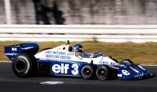 Tameo - SLK105 Tyrrell 34/2 Ford - 1977 - White Metal Car Kit - Scale 1:43, Made in Italy