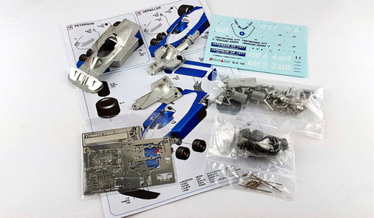 Tameo - SLK105 Tyrrell 34/2 Ford - 1977 - White Metal Car Kit - Scale 1:43, Made in Italy