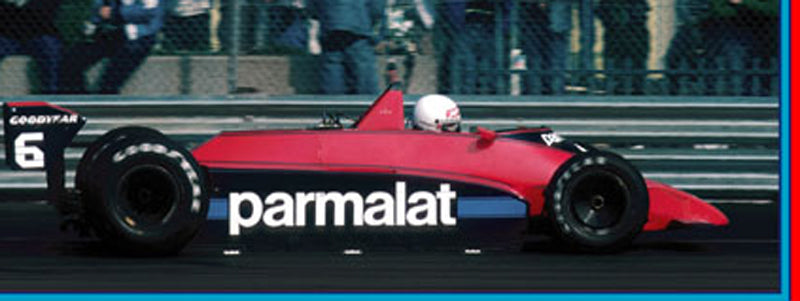 Tameo - SLK110 Brabham BT49 Ford - 1979- White Metal Car Kit - Scale 1:43, Made in Italy