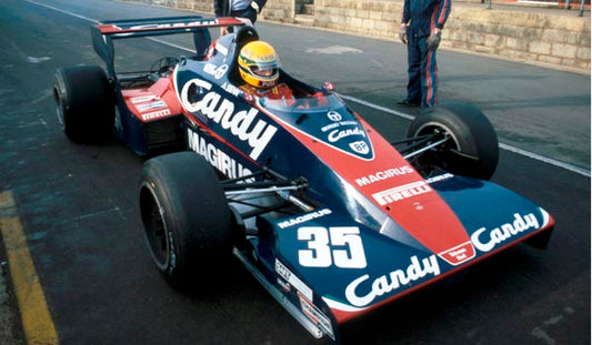 Tameo - SLK113 Toleman TG183B Hart - 1983 "Test Car" Silverstone. - White Metal Car Kit - Scale 1:43, Made in Italy