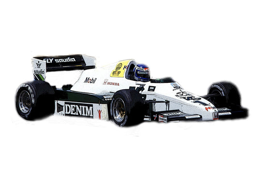 Tameo - SLK119 Williams FW 09 Honda - 1983 - White Metal Car Kit - Scale 1:43, Made in Italy