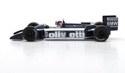 Tameo - TMK267 Brabham BT-55 BMW - 1986 - White Metal Car Kit - Scale 1:43, Made in Italy