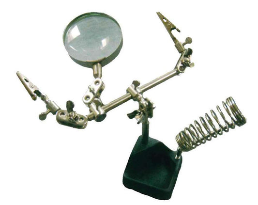 Squadron - Mini 2 Clamp Part Holder w/magnifier