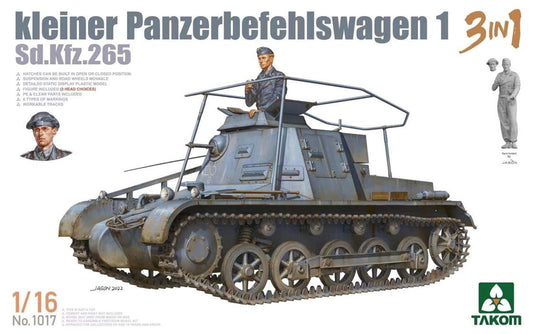 Takom - Panzerbefehlswagen I Sd.Kfz265 1:16
