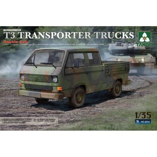 Takom - Bundes T3 Transporter Dbl Cab 1:35
