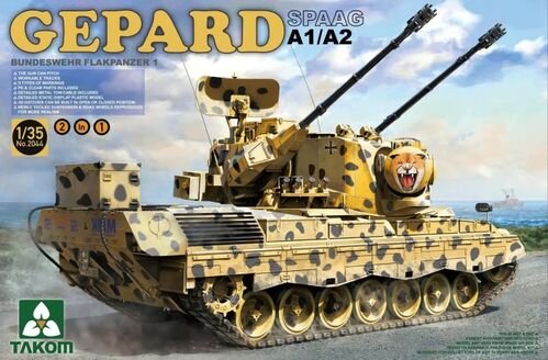 Takom - Bundeswehr FlakpanZer Gepard 1:35