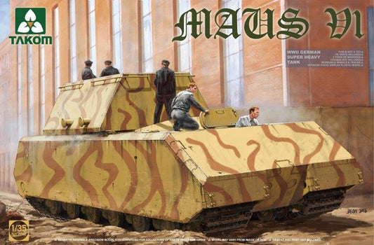 Takom - Ww-Ii German S H Maus V1 1:35