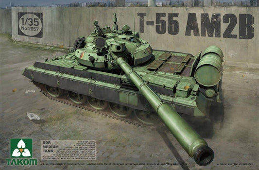 Takom - Ddr Medium Tank T-55 Am2B 1:35