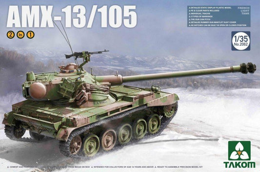 Takom - French Lt Tank Amx-13/105 1:35
