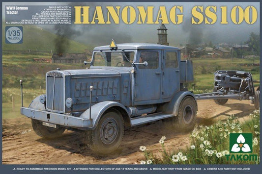 Takom - Wwii Ger Tractor Hanomag Ss100