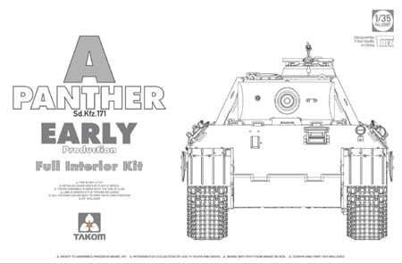 Takom - Sd.Kfz.171 Panther A Early 1:35