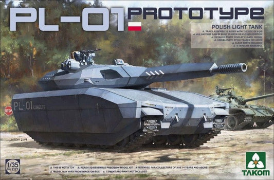 Takom - Polish PL-01 Prototype Light Tank 1:35