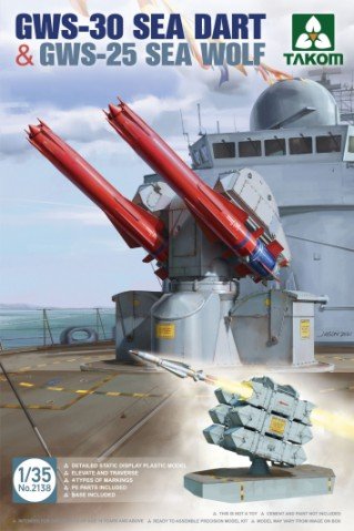 Takom - GWS30 Sea Dart & GWS25 Sea Wolf MIS Sys