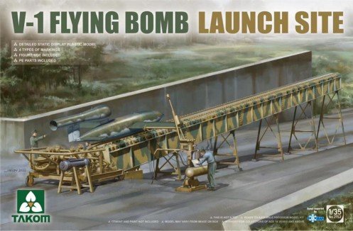 Takom - V-1 Flying Bomb Launch Site 1:35