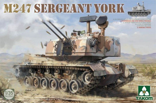 Takom - M247 Sergeant York Tank 1:35