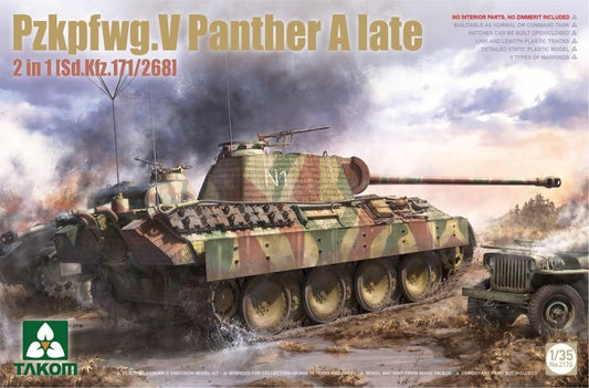 Takom - Pzkpfwg.V Panther A Late 1:35