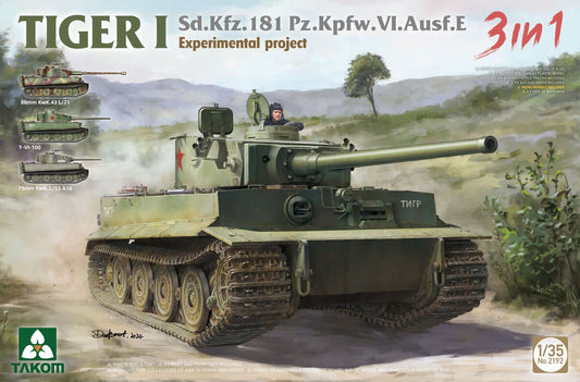 Takom - Tiger 1 Experimental Projects(3n1) 1:35
