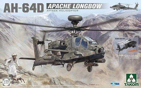 Takom - AH-64D Apache Longbow Attack Heli 1:35