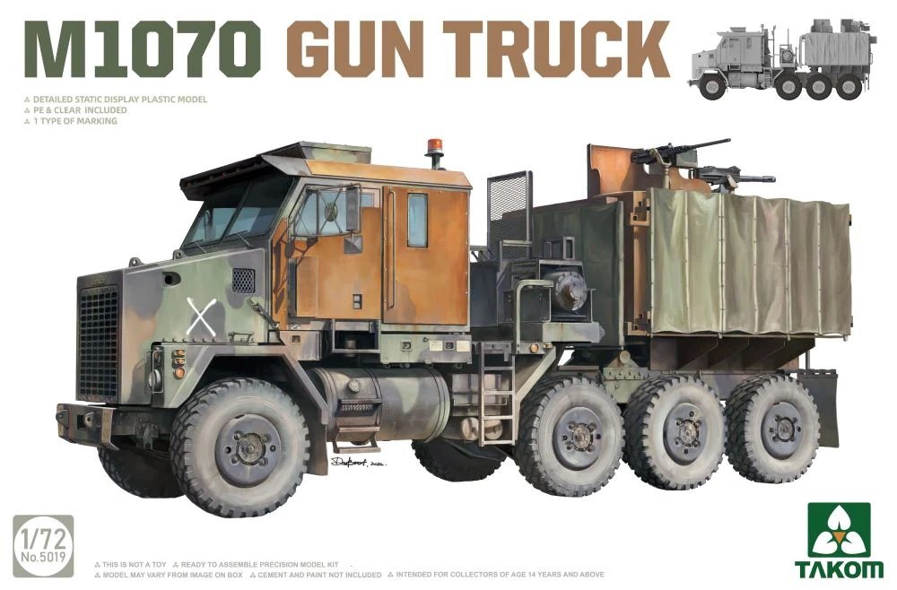 Takom - M1070 Gun Truck 1:72