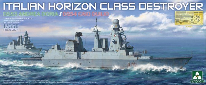 Takom - Italian D553 Andrea Doria 1:350