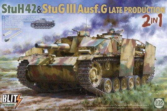 Takom - StuH42 & Stug III Ausf G Late 2n1 1:35
