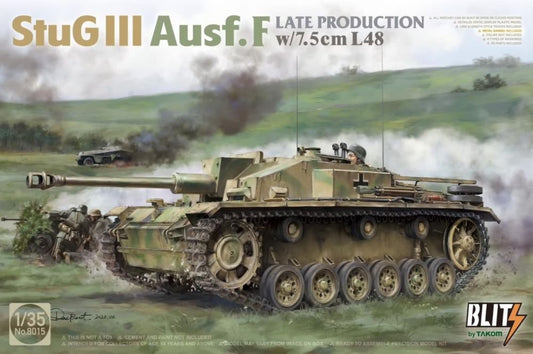 Takom - Stug 3f Late Prod w/7.5 L48 1:35