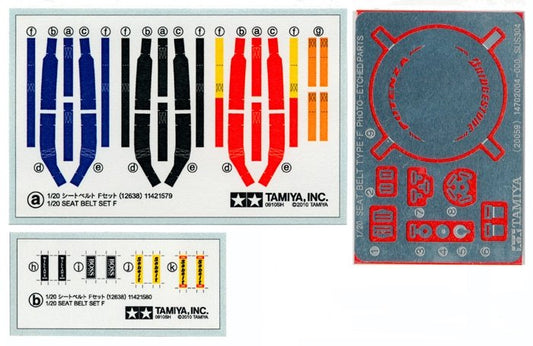 Tamiya - Seat Belt Set F 1:20
