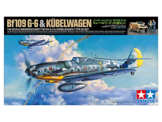 Tamiya - Messerschmitt Bf109 G-6 w/Kubelwage 1:48