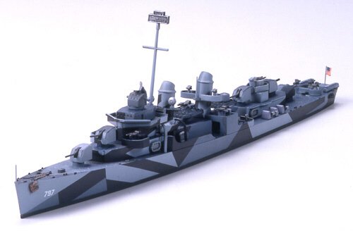 Tamiya - Uss Cushing Dd-797 1:700