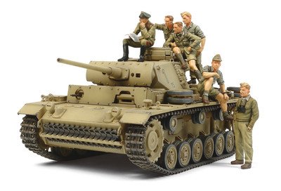 Tamiya - GERMAN PANZER III W/ROMMEL :35