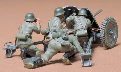 Tamiya - Ger 37Mm Anti-Tk Gn Pk 1:35