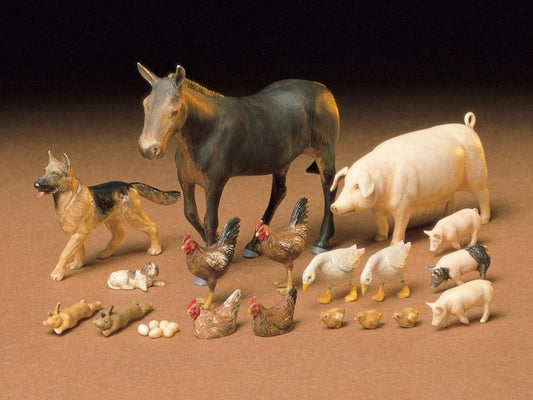 Tamiya - LIVESTOCK SET 1:35