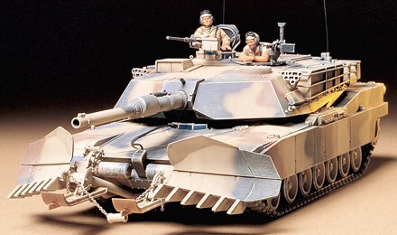 Tamiya - Us M1A1 Abrams W/Plow 1:35