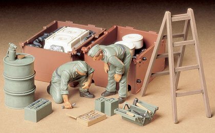 Tamiya - German Tank Engine Crew 1:35
