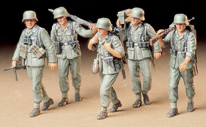 Tamiya - German Machine Gun Crew 1:35