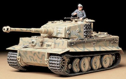 Tamiya - German Tiger I Mid Prod 1:35