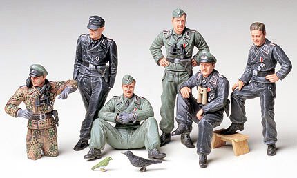 Tamiya - German Tank Crew at Rest 1:35